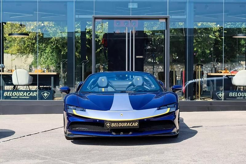 Usado Ferrari SF90 1000 HP (735 kW) 2021 Azul Cabrios