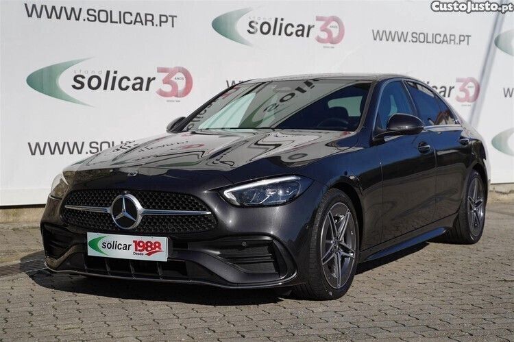Cinza Usado 2023 Mercedes C300 AMG line Sedan | € 51.500 (Preço justo) - Imagem 1/1