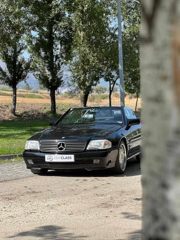 Preto Usado 1993 Mercedes SL600 Cabrios | € 65.000 - Imagem 1/4