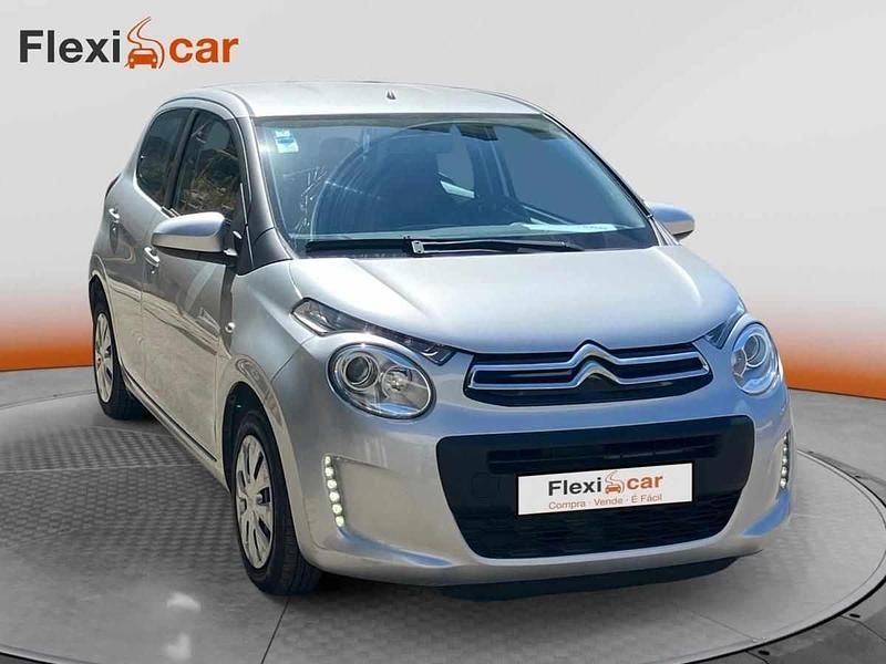 Cinzento Usado 2016 Citroën C1 Citadino | € 10.290 (Preço elevado) - Imagem 1/4