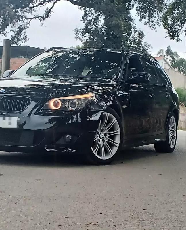 Preto Usado 2009 BMW 520 Carrinha | € 10.000 (Preço justo) - Imagem 1/4