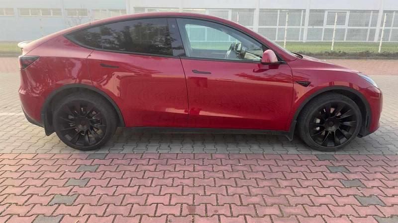 Usado Tesla Model Y Long Range AWD 378 kW (514 HP) 2022 Vermelho SUV