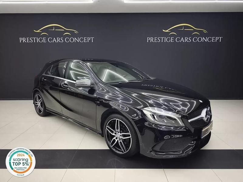 Preto Usado 2016 Mercedes A180 AMG line Citadino | € 18.950 (Preço justo) - Imagem 1/4