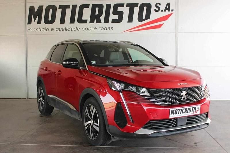 Vermelho Usado 2021 Peugeot 3008 GT-line Citadino | € 23.900 (Preço justo) - Imagem 1/4