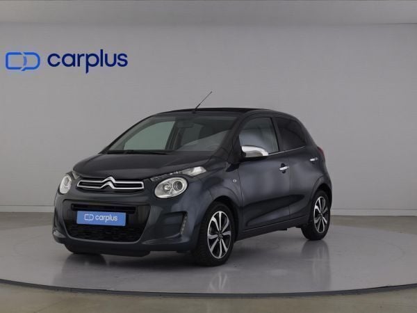 Cinza Usado 2018 Citroën C1 Feel Citadino | € 10.900 (Preço justo) - Imagem 1/4