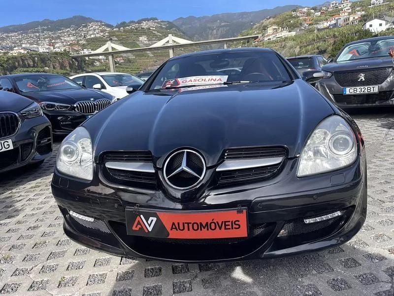 Usado Mercedes SLK200 163 HP (119 kW) 2006 Preto Cabrios