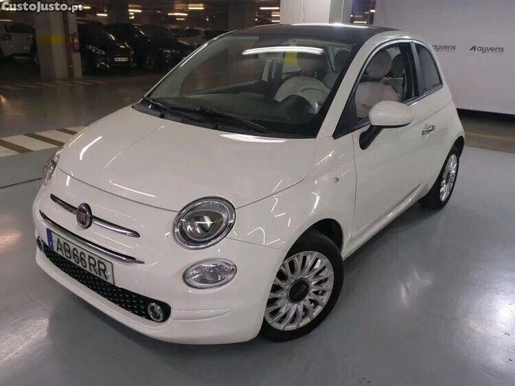 Branco Usado 2020 Fiat 500 Lounge | € 13.600 (Preço elevado) - Imagem 1/1