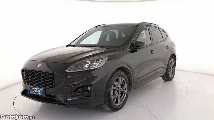Preto Usado 2022 Ford Kuga ST-Line SUV | € 21.899 (Bom preço) - Imagem 1/1