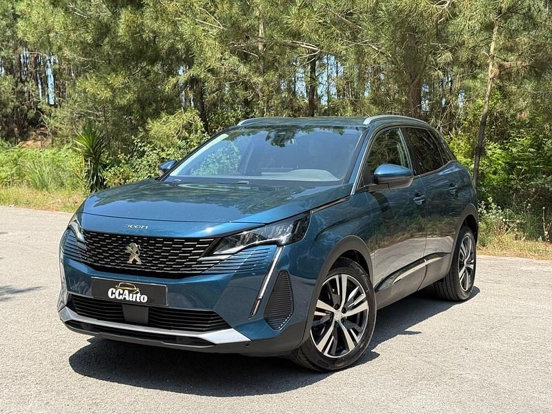 Azul Usado 2021 Peugeot 3008 Allure SUV | € 24.900 (Preço elevado) - Imagem 1/4