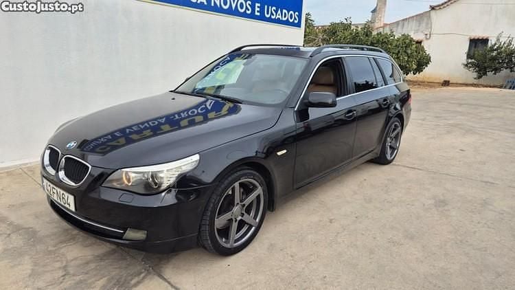 Preto Usado 2008 BMW 520 Carrinha | € 6.950 (Super Preço) - Imagem 1/1