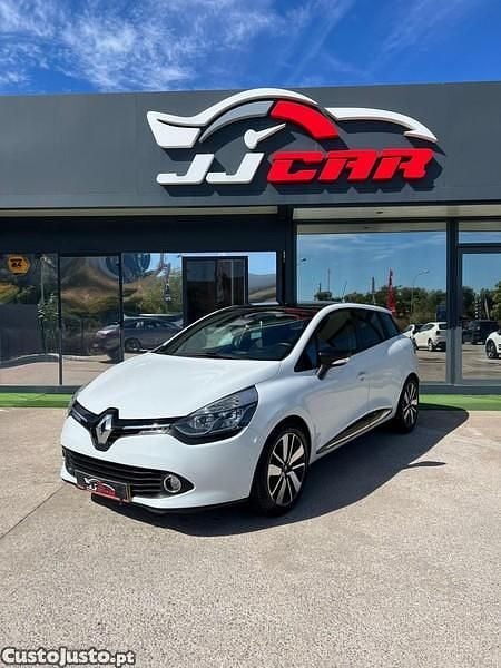 Branco Usado 2015 Renault Clio GrandTour LIMITED Carrinha | € 9.750 (Caro) - Imagem 1/1