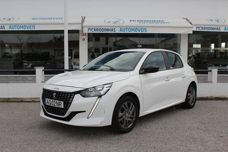 Branco Usado 2022 Peugeot 208 Citadino | € 14.980 (Preço justo) - Imagem 1/4