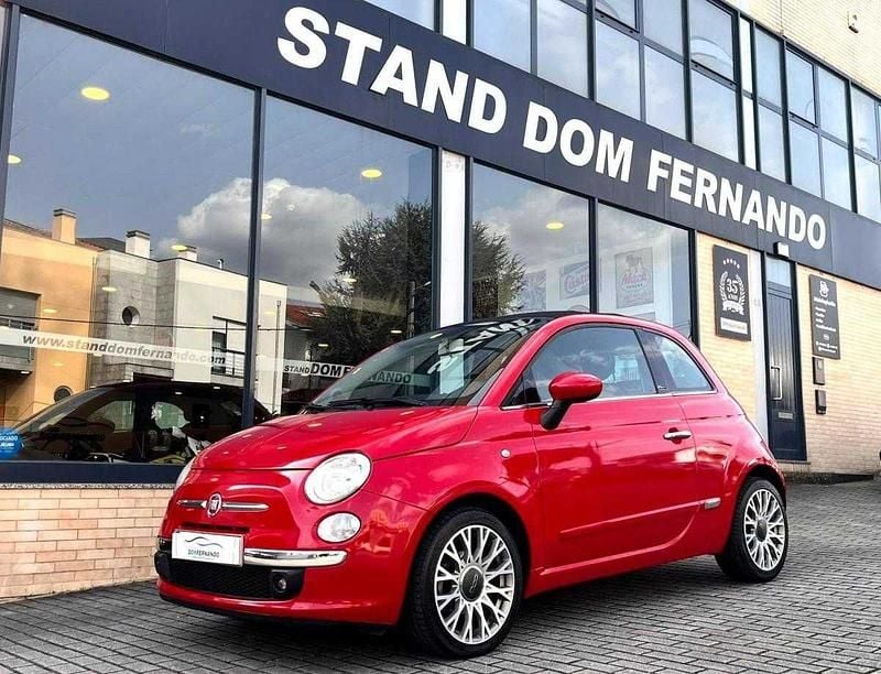 Usado Fiat 500C Lounge 69 HP (50 kW) 2014 Vermelho Cabrios