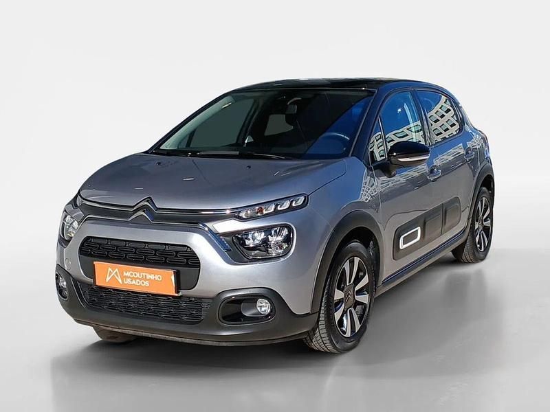 Cinza Usado 2024 Citroën C3 PureTech Citadino | € 14.707 (Preço justo) - Imagem 1/4