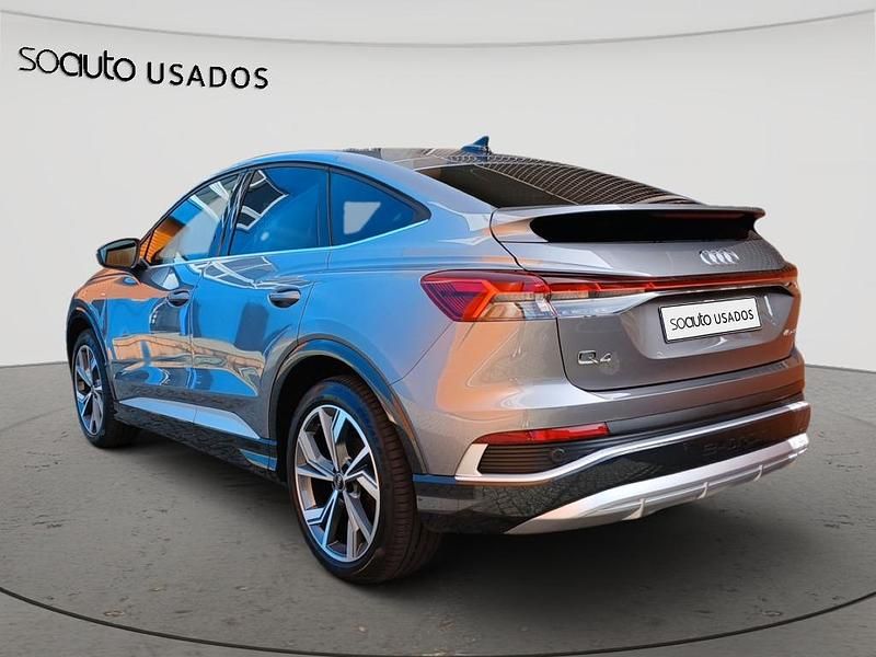 Usado Audi Q4 Sportback e-tron S-line plus 210 kW (286 HP) 2024 Cinzento escuro SUV
