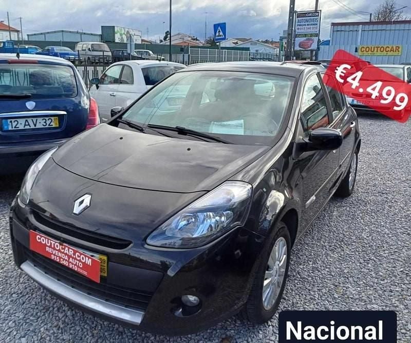 Preto Usado 2009 Renault Clio II | € 4.499 (Preço justo) - Imagem 1/4