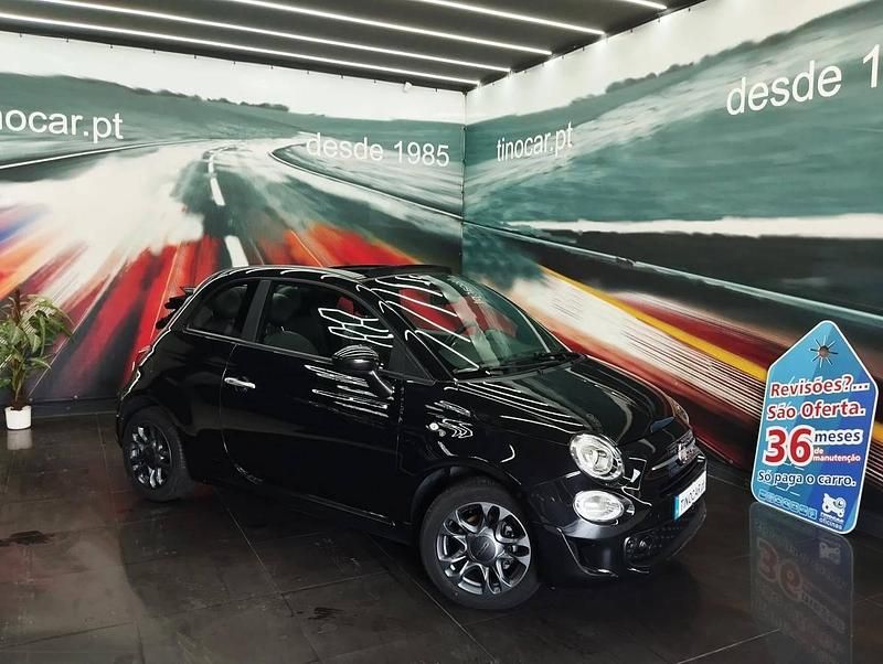 Preto Usado 2021 Fiat 500C Cabrios | € 12.599 (Preço justo) - Imagem 1/4