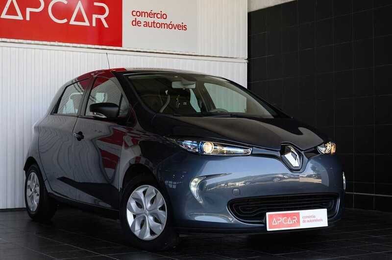 Cinza Usado 2018 Renault Zoe Life Citadino | € 11.450 (Bom preço) - Imagem 1/4