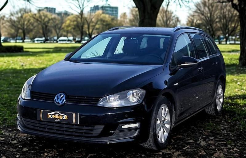 Usado VW Golf VII 105 HP (77 kW) 2015 Preto Carrinha