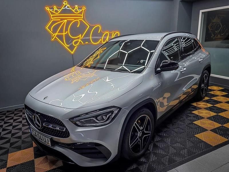 Usado Mercedes GLA180 AMG line 116 HP (85 kW) 2021 Cinza SUV