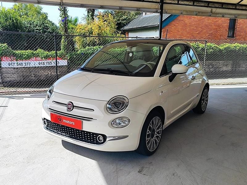 Branco Usado 2017 Fiat 500 Lounge Citadino | € 9.850 (Preço justo) - Imagem 1/4