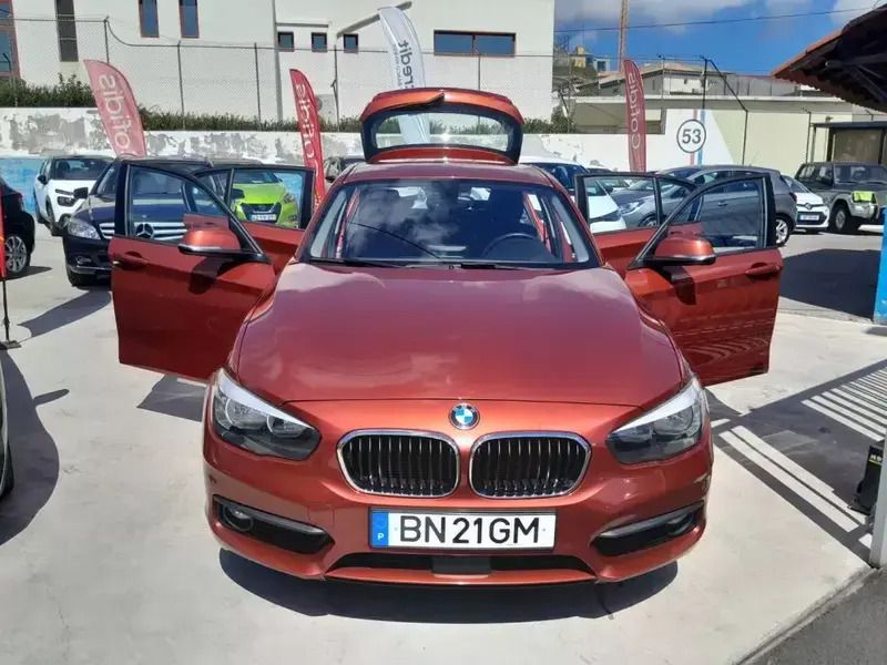 Vermelho Usado 2018 BMW 116 Citadino | € 21.900 (Caro) - Imagem 1/4