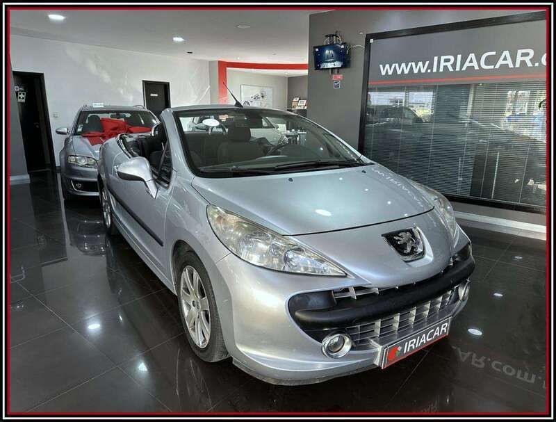 Cinza prata Usado 2007 Peugeot 207 CC Sport Cabrios | € 7.450 (Preço justo) - Imagem 1/4