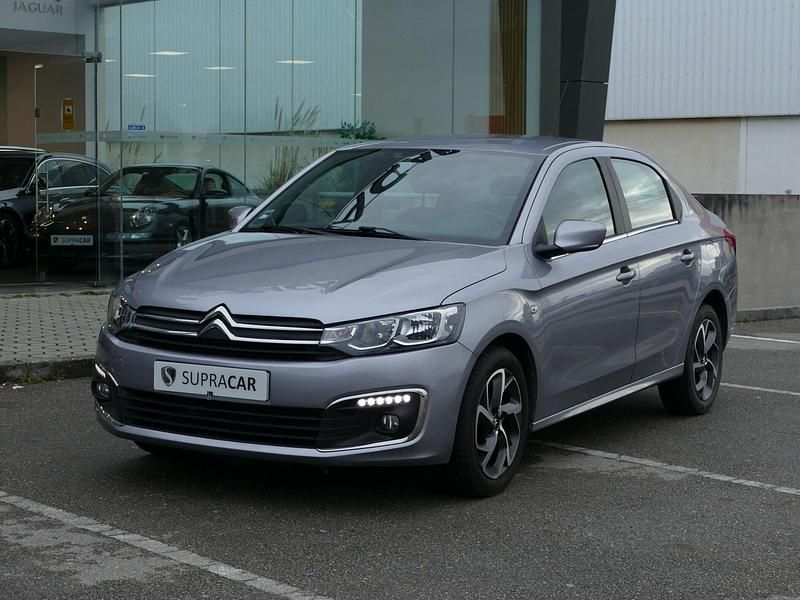 Cinza Usado 2020 Citroën C-Elysee I Shine Sedan | € 16.000 (Preço elevado) - Imagem 1/4