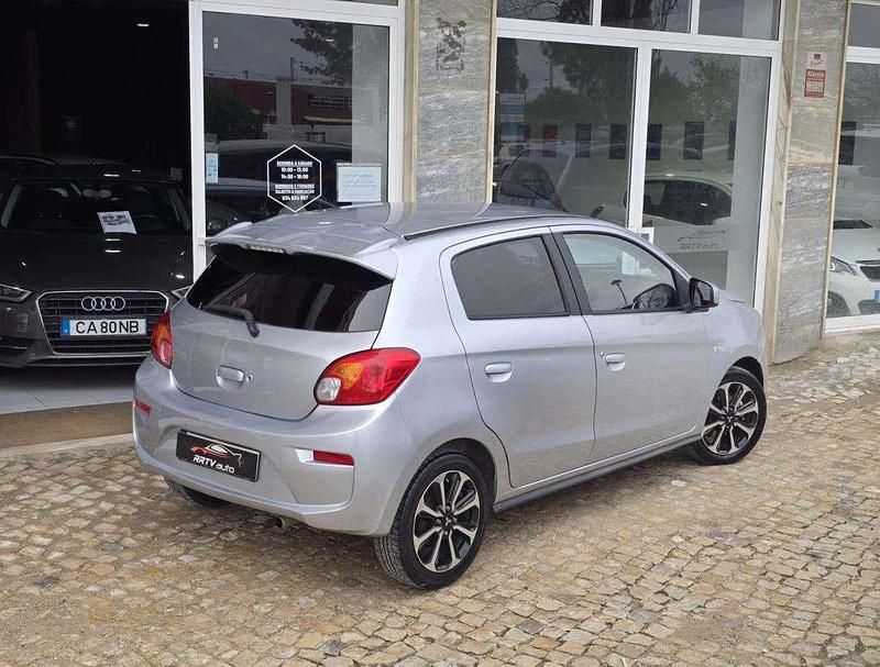 Usado Mitsubishi Space Star Intense 80 HP (58 kW) 2014 Cinza Monovolume