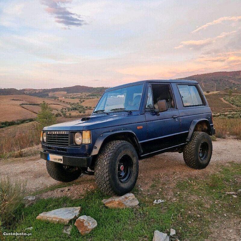 Azul Usado 1991 Mitsubishi Pajero SUV | € 6.500 - Imagem 1/4