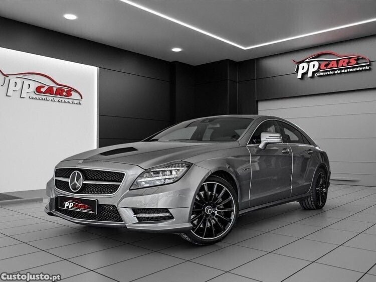 Cinza Usado 2013 Mercedes CLS350 AMG Coupé | € 24.950 - Imagem 1/1