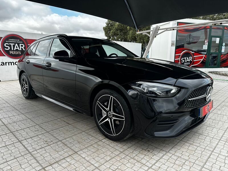 Preto Usado 2022 Mercedes C300 AMG line Carrinha | € 42.950 (Preço justo) - Imagem 1/4