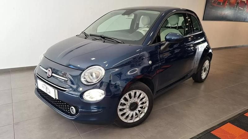Azul Usado 2018 Fiat 500 Lounge Citadino | € 11.000 (Bom preço) - Imagem 1/3