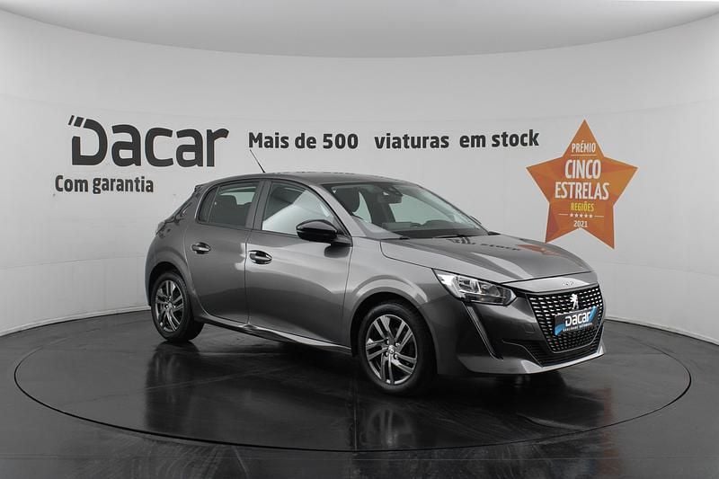 Usado Peugeot 208 Active 75 HP (55 kW) 2022 Cinzento Citadino