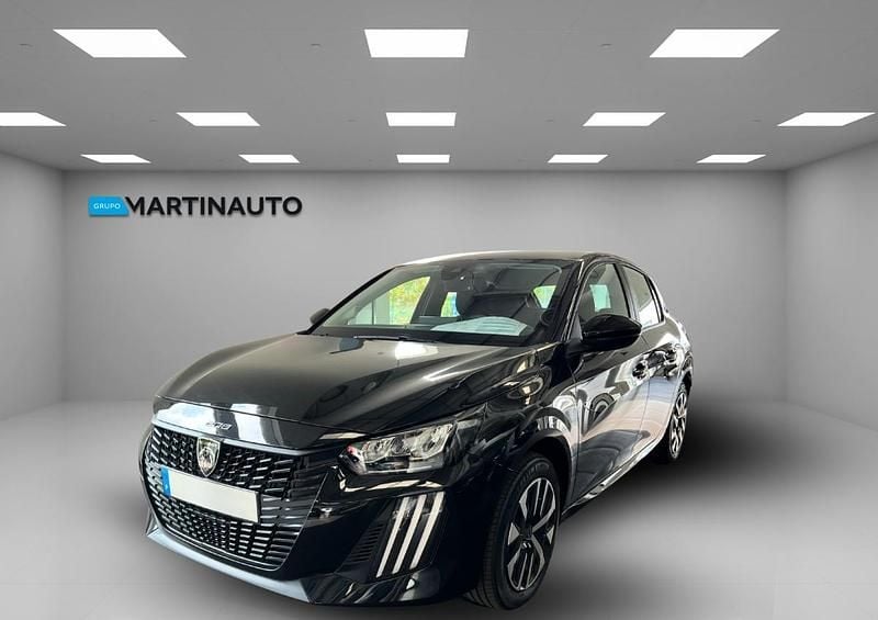 Preto Usado 2023 Peugeot e-208 Allure Citadino | € 19.995 (Preço justo) - Imagem 1/4
