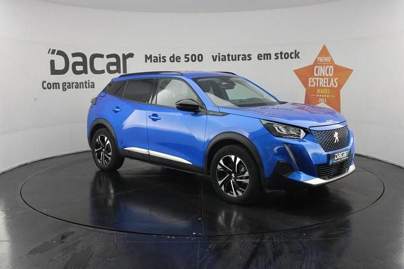 Usado Peugeot e-2008 Allure 100 kW (136 HP) 2021 Azul SUV