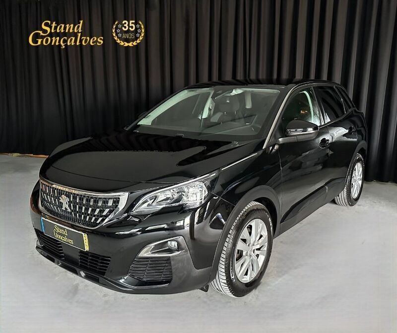 Preto Usado 2020 Peugeot 3008 Active SUV | € 17.500 (Bom preço) - Imagem 1/4