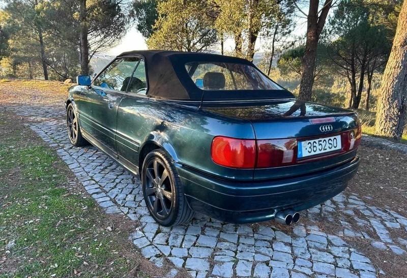 Usado Audi 80 90 HP (66 kW) 1996 Azul Cabrios