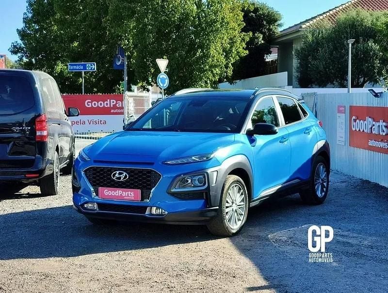 Azul Usado 2019 Hyundai Kauai Premium SUV | € 16.990 (Preço justo) - Imagem 1/4