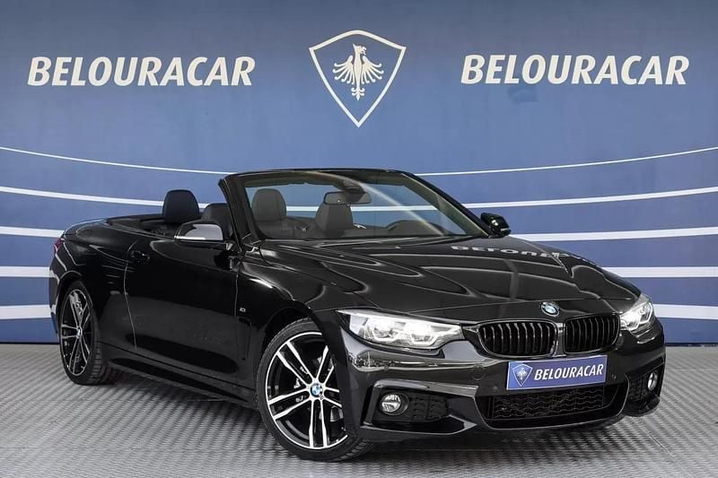 Preto Usado 2019 BMW 420 Comfort Edition Cabrios | € 35.000 - Imagem 1/4