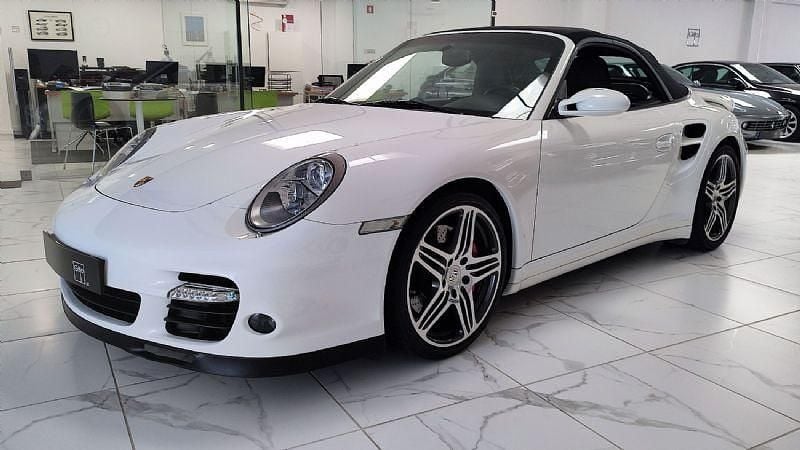 Branco Usado 2007 Porsche 997 Turbo Cabrios | € 109.000 - Imagem 1/4