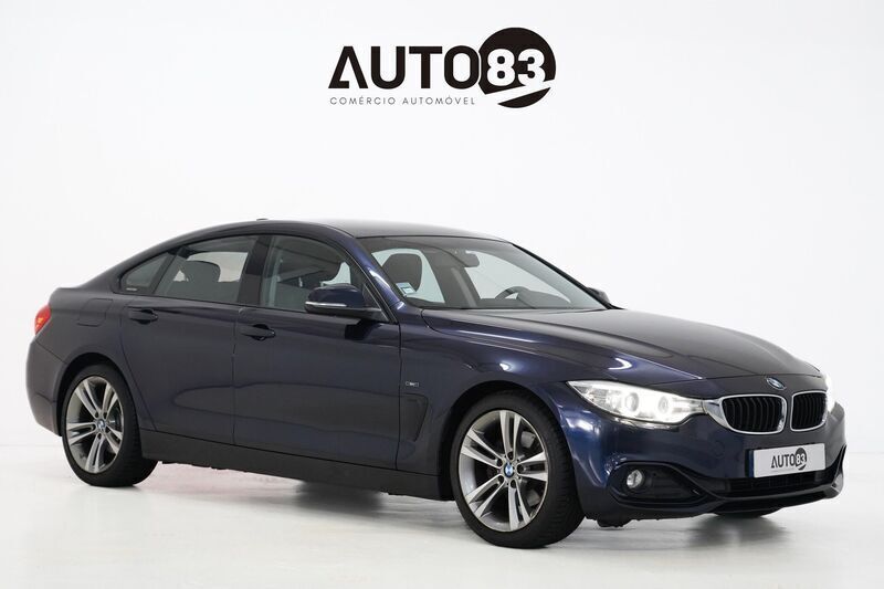 Azul Usado 2015 BMW 420 Gran Coupé Sport Line Coupé | € 19.990 (Preço elevado) - Imagem 1/4
