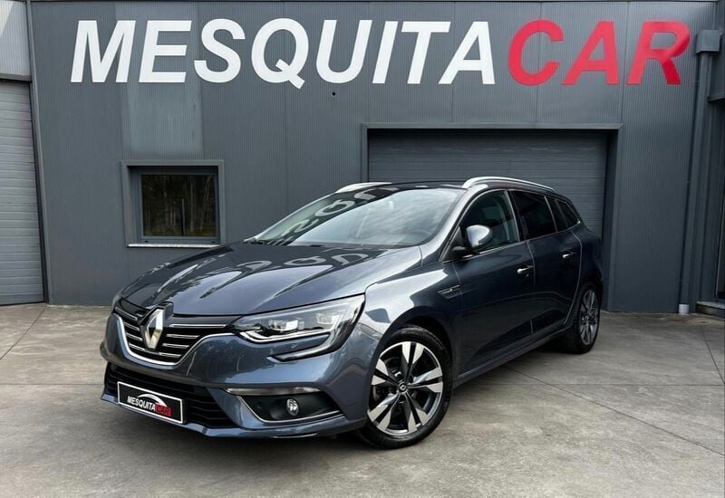 Cinza Usado 2019 Renault Mégane GrandTour Intens Carrinha | € 15.500 (Preço justo) - Imagem 1/4