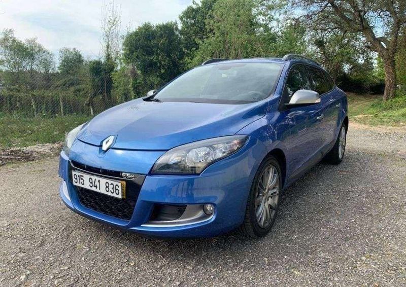 Azul Usado 2012 Renault Mégane GT Line GT-Line Carrinha | € 10.999 (Caro) - Imagem 1/4