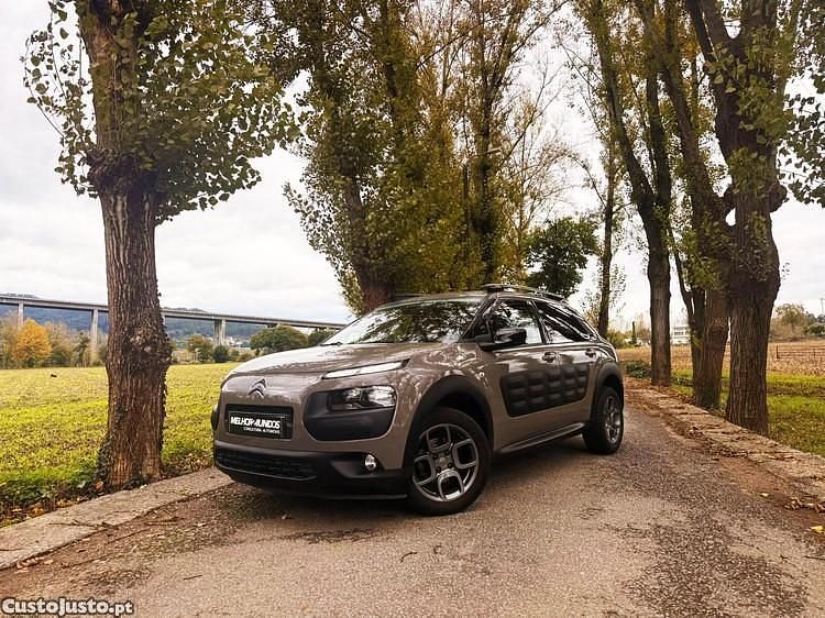 Usado Citroën C4 Cactus PureTech 82 HP (60 kW) 2016 Verde Citadino