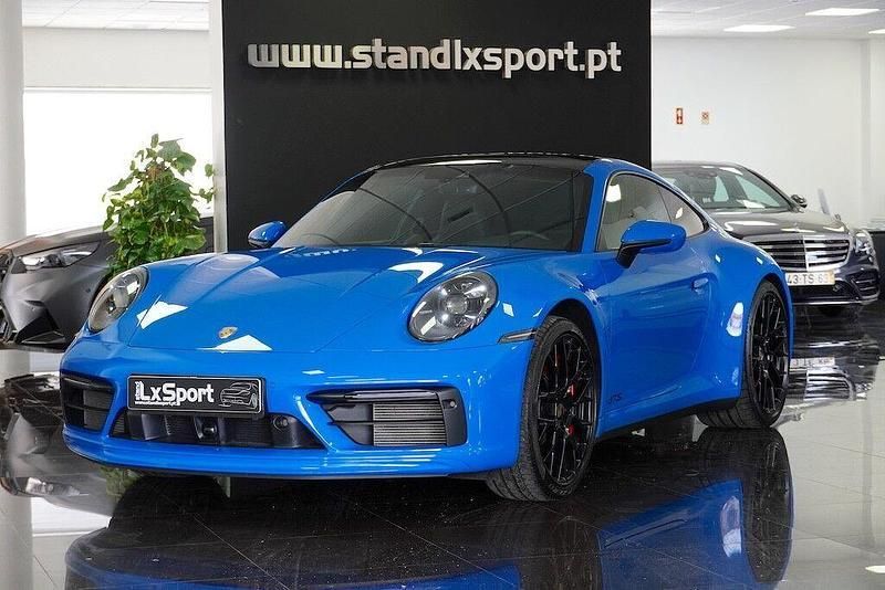 Azul Usado 2022 Porsche 911 Carrera 4 GTS Coupé | € 169.990 - Imagem 1/4