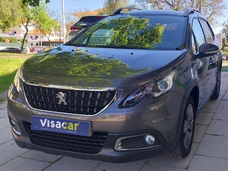 Cinza Usado 2019 Peugeot 2008 Signature Sky SUV | € 15.750 (Bom preço) - Imagem 1/4