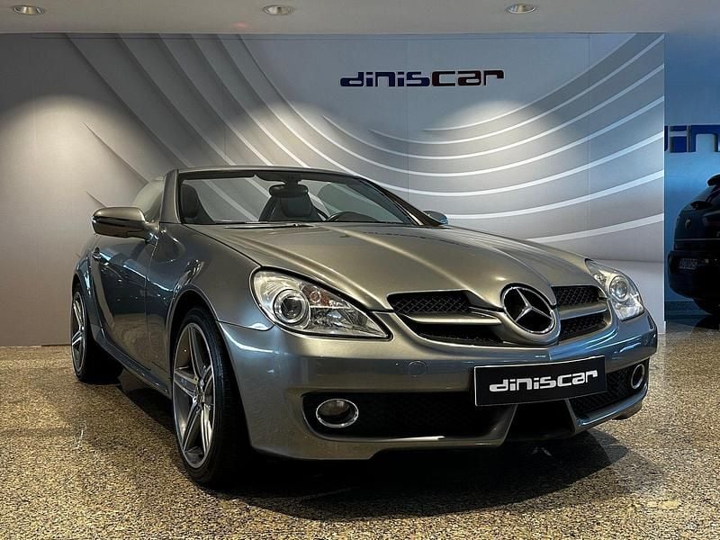 Cinza Usado 2009 Mercedes SLK200 Cabrios | € 16.900 (Preço justo) - Imagem 1/4