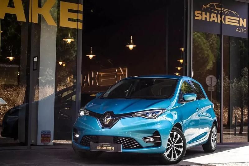 Azul Usado 2021 Renault Zoe Equilibre Citadino | € 14.750 (Preço justo) - Imagem 1/4