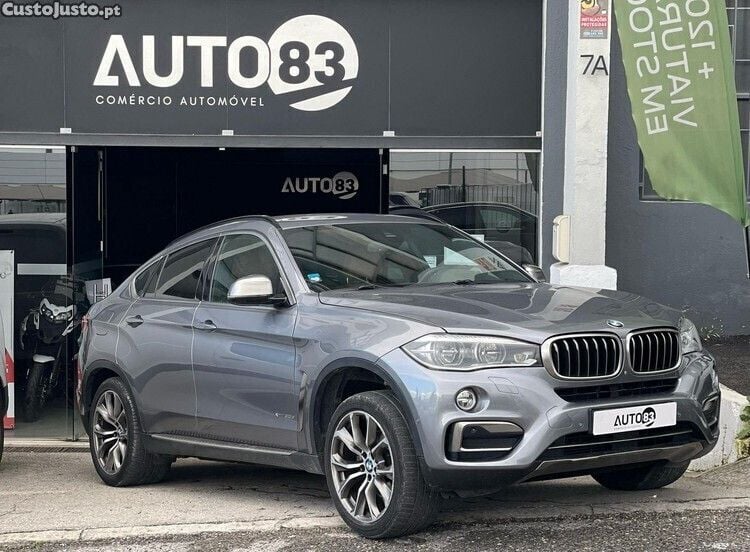 Cinza Usado 2016 BMW X6 SUV | € 29.990 - Imagem 1/1